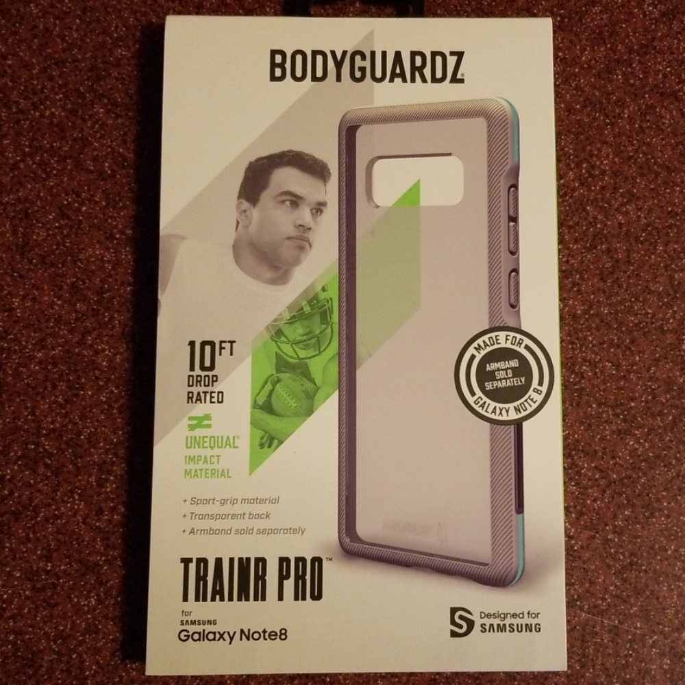 Bodyguardz Trainer Pro case for Note 8